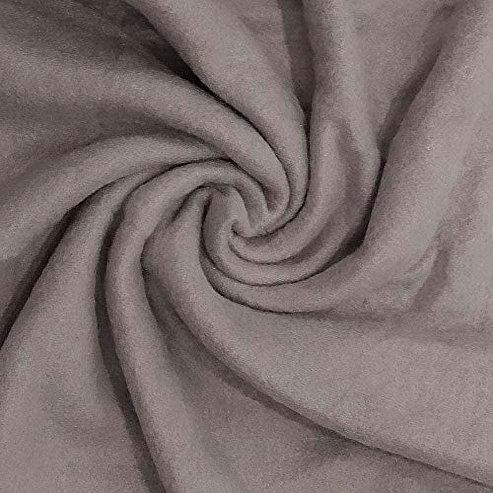 24 Pack of Bulk Wholesale 80"L x 60"W Solid Color Fleece Throw Blankets for Fall, Winter, Spring, Summer, Men, Women, Children, Homeless, Charity Donation Drives in Gray