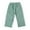 Green, variant on Zhuashum 9-12 Months Pants For Boys Solid Color Wide Leg High Waist Loose Fit Everyday Wear Demin Pants Leisure Wear Blue