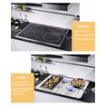 thumbnail image 3 of nqOlkjepod Large Induction Cooktop Protector Mat 36"x21", Purple Tulip Stove Top Covers for Electric Stove, Spring Flowers Butterfly Wooden Grain Stove Burner Cover Mats, Glass Top Stove Cover, 3 of 8
