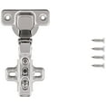 thumbnail image 4 of Hickory Hardware P5111-10Pack Partial Overlay Concealed Euro Cabinet Door Hinge - Nickel, 4 of 4