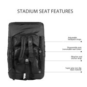 Black Stadium Seat
