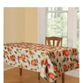 thumbnail image 4 of European Fall Harvest Pumpkins and Autumn Leaves Printed Tablecloth - 52" x 70", 4 of 4