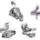 thumbnail image 5 of Anillo vintage de pavo real, anillo koi, anillo de plata 925 con fénix, gancho abierto, aguja con hilo, artefacto, 5 of 6