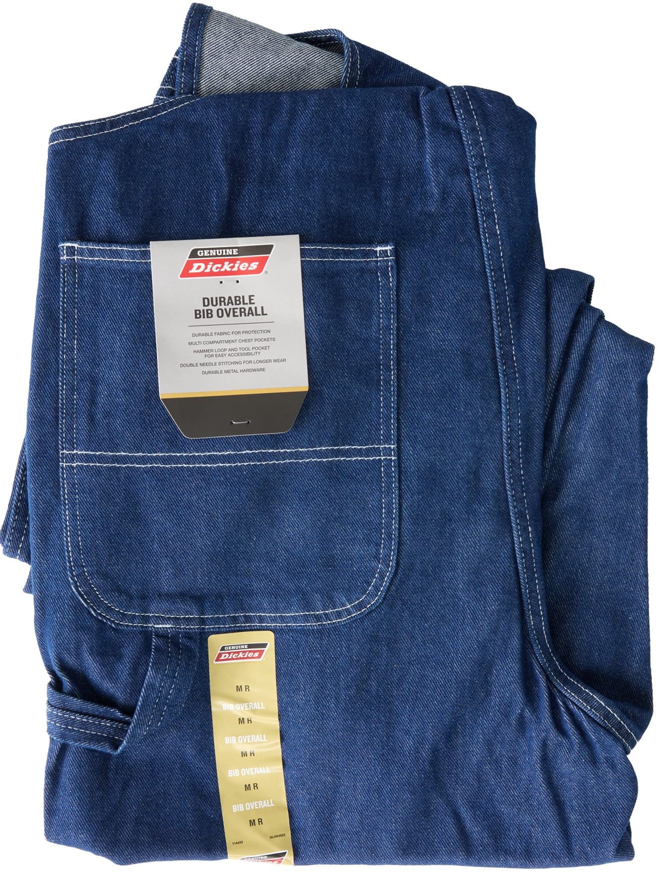 Genuine Dickies Men's Relaxed Fit Ultra Tough Workwear Bib Overall