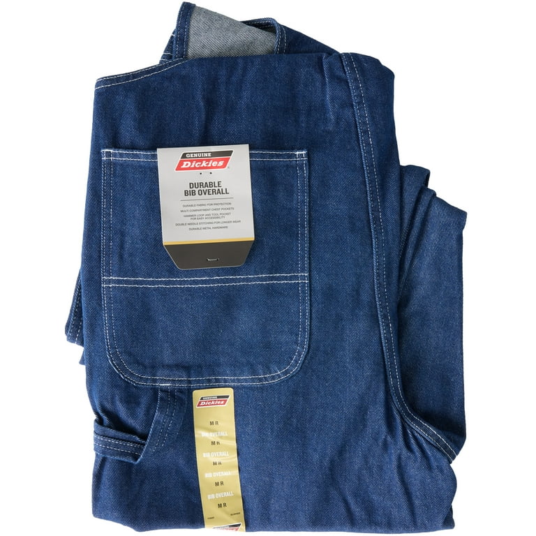 Dickies BIBOVERALLS　44×30 Dickies Overalls Mens 44 x 30 Bib Carpenter Denim Farmer