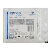 Aquacel Extra Hydrofiber Dressing White 4 x 5 420674, 1 Ct