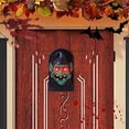 thumbnail image 6 of Halloween Doorbell, Glowing Pumpkin with Terrifying Skull and Witch, Motion Activated Scary Sounds, Eerie Light Effects, Chilling Tongue Movement, Battery Operated Door Decor for Party, Home, Porch, 6 of 6