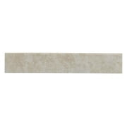 MSI Ansello Ivory Bullnose 3 in. x 18 in. Matte Porcelain Wall Tile (10 lin. ft./case)