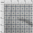 thumbnail image 1 of oneOone Cotton Poplin Fabric Check Ikat Print Sewing Fabric BTY 42 Inch Wide, 1 of 4
