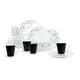 thumbnail image 1 of Vajilla Dagni para 4 Personas - Ceramica Blanca 20 piezas, 1 of 6