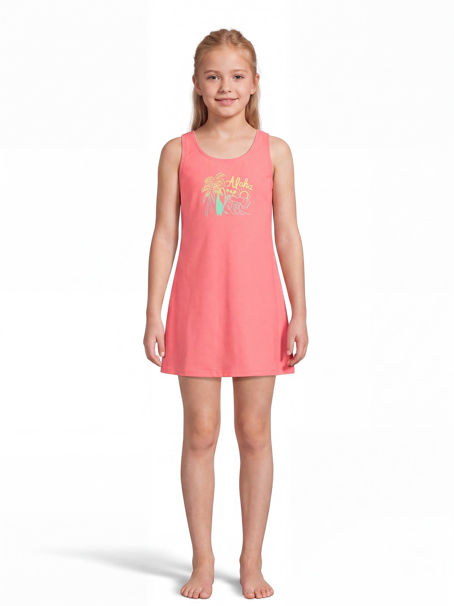 Ocean Gear Girls Swim Coverup Dress, Sizes 4-18