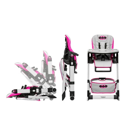 KidsEmbrace Adjustable Folding High Chair, DC Comics Batgirl