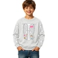 thumbnail image 4 of Angala Halloween Boys Sweatshirt Skeleton Graphic Active Top Crew Neck Fall Festival Party Boys Casual Clothes, 4 of 4