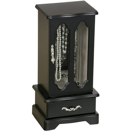 Mele Designs Townsend Wooden Jewelry Box, Java Finish