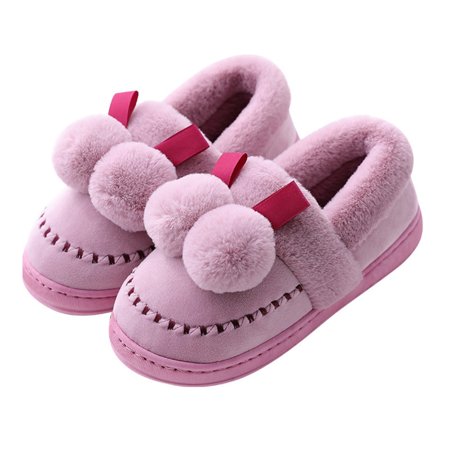 

Indoor Women Home Slippers Skin-friendly and Fine Workmanship Gift for Christmas Birthday New Year Light Purple 36-37 250