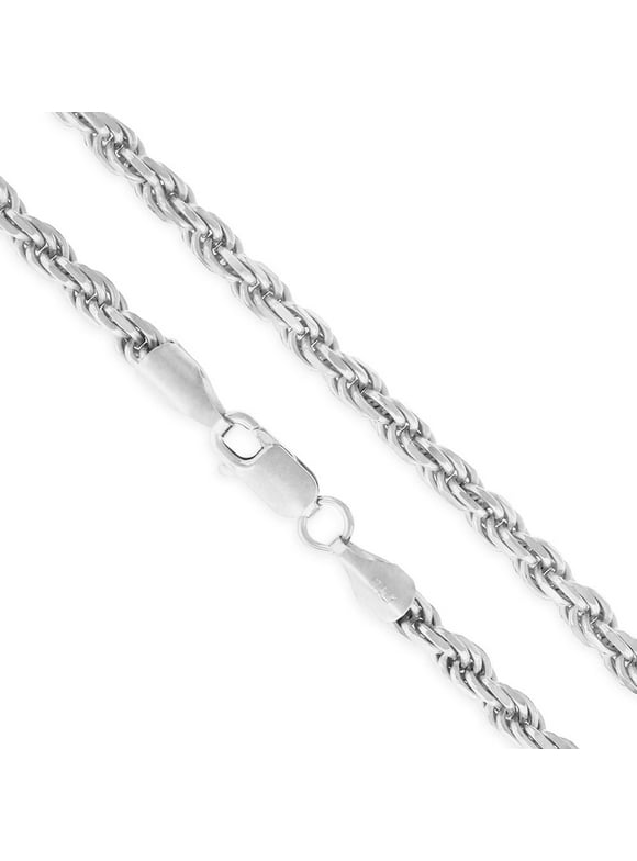 Mens Silver Chain Necklaces in Mens Chain Necklaces