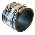 thumbnail image 2 of Fernco Schedule 40 4.58 in. Hub each X 4.58 in. D Hub PVC 4 in. Coupling 1 pk, 2 of 2
