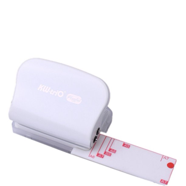 3Hole Paper Punch Handheld Metal Hole Puncher for A5 B5 A6 A7 3/6/9