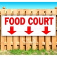 thumbnail image 1 of Food Court 13 oz Vinyl Banner With Metal Grommets, 1 of 4