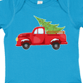 thumbnail image 4 of Inktastic Christmas Vintage Truck with Christmas Tree Boys or Girls Baby Bodysuit, 4 of 5