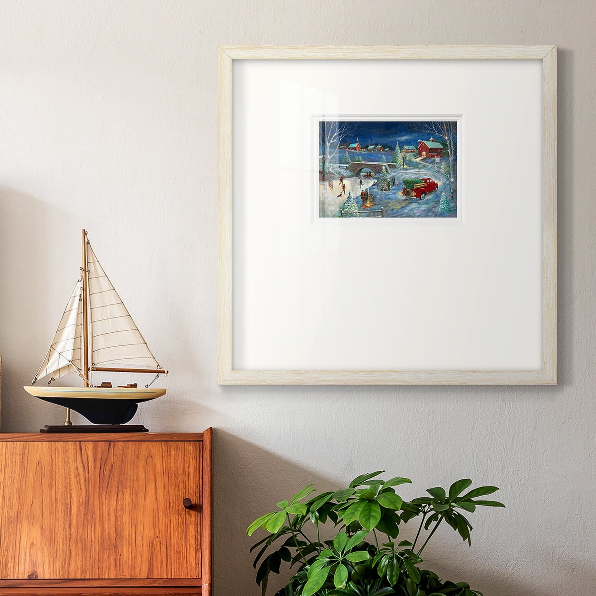 Warm Holiday MemoriesPremium Framed Print
