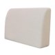 thumbnail image 2 of Almohada lumbar con cremallera, cojín de apoyo para la espalda, transpirable, ideal para la oficina. Blanco, 2 of 9