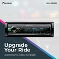 thumbnail image 2 of Estéreo de coche Pioneer MVH-S522BS con entradas Bluetooth USB/AUX, 2 of 6