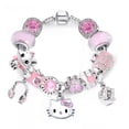thumbnail image 2 of Pulsera exquisita con cuentas de dibujos animados, moderna, linda, simple, sirena gato, para hombres y mujeres, 2 of 6