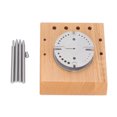 thumbnail image 3 of Watch Movement Balance Holder, Steel Watch Balance Wheel Stand Firm Stable Structure Wooden Base  For Watch Repairing, 3 of 8
