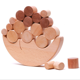 thumbnail image 1 of Juguete educativo Montessori para edades tempranas, bloques apilables de madera, bloques de construcción para niños, bloque de equilibrio lunar Sincero Hogar, 1 of 6
