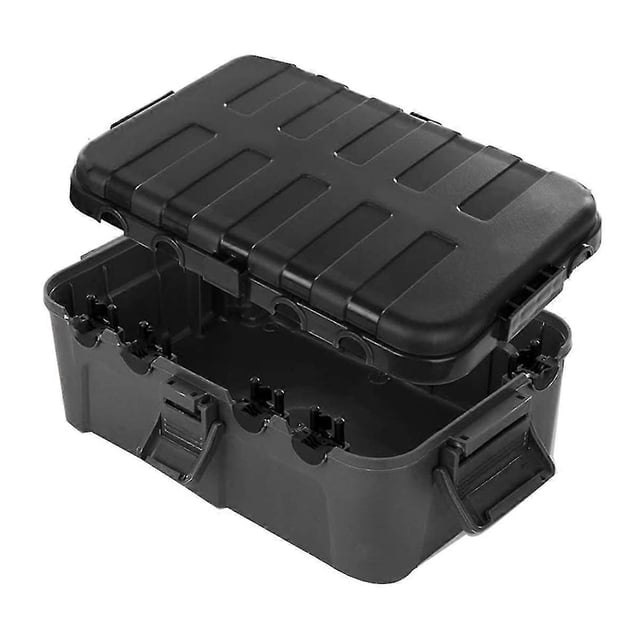 Caja eléctrica exterior impermeable con cubierta para cable de extensión, resistente a la intemperie, protege tomacorrientes, enchufes y tomas de corriente, s202412245914
