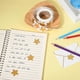 thumbnail image 2 of 2 Rolls Pentagram Stickers Self-Adhesive Glitter Sparkly Gold Star Stickers for Decoration Reward Chart, 2 of 4