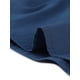 thumbnail image 5 of Camisa de carrera de mujer con cuello Peter Pan, botón hacia abajo, M azul oscuro, 5 of 5
