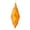 Antique Gold, variant on Vickerman 8" Yellow Matte Swirl Finial Ornament, Pack of 6
