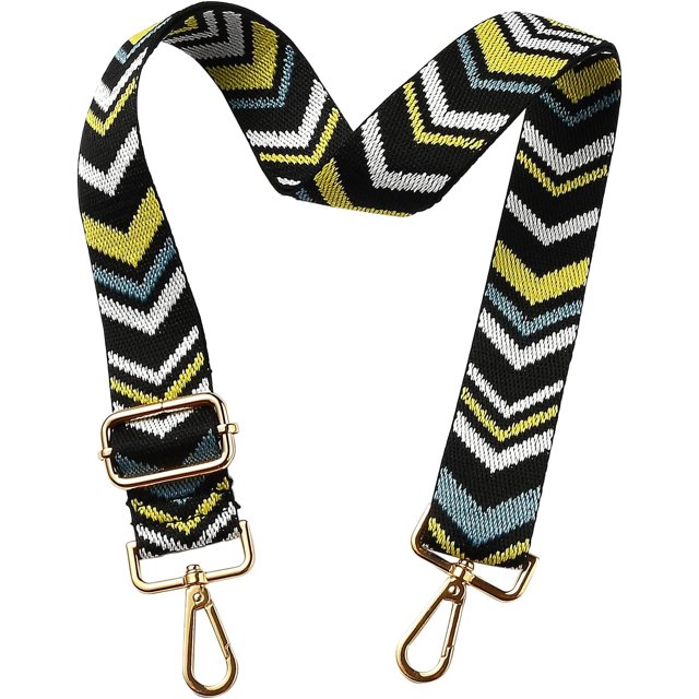 2pc Triangle Purse Strap Adjustable Replacement Belt Crossbody Canvas Nylon Bag Strap