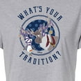 thumbnail image 3 of Frozen 2 - Whats Your Tradition  - Juniors Cropped Cotton Blend T-Shirt, 3 of 5
