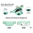 thumbnail image 4 of Hynes Eagle Unisex Waterproof Waist Bag Versatile Fanny Pack, Mint Green, 4 of 11