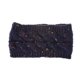 thumbnail image 2 of Sonducket Diadema de invierno para mujer, orejeras de ganchillo, motocicleta para mujer, color negro Accesorio para el cabello Hilo azul marino Sonducket AP009482-13B, 2 of 6