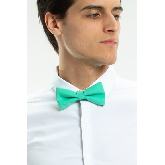 The Atlantic - Shinesty Teal Pastel Bow Tie