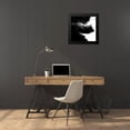thumbnail image 4 of Saunders, Alonzo 20x20 Black Modern Framed Museum Art Print Titled - Sketchy IV, 4 of 5