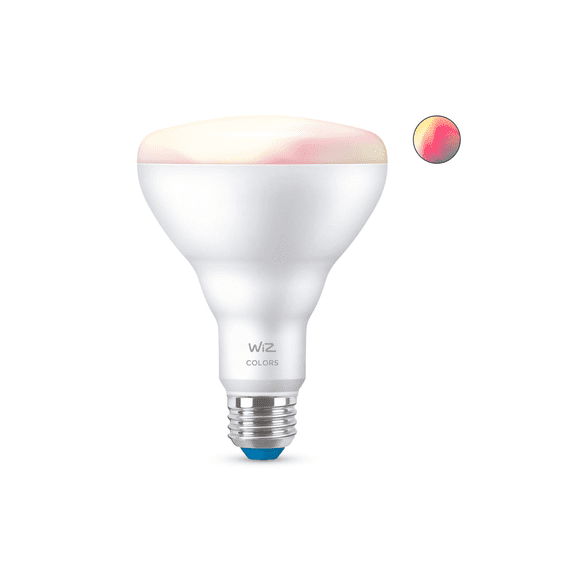 Wiz 603456 Reflector BR30 E26 Color 7.2W Wi-Fi   Bluetooth Smart Bulb