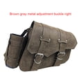 thumbnail image 2 of Alforja de moto Riwesomey Triangular Universal Vintage Resistente a la lluvia Tipo 2, 2 of 6