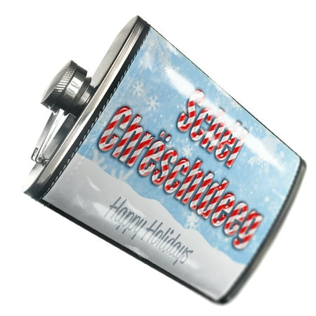 

NEONBLOND Flask Merry Christmas in Luxembourgeois from Luxembourg