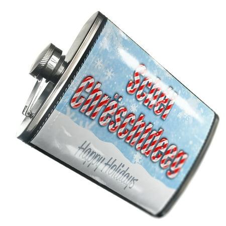 

NEONBLOND Flask Merry Christmas in Luxembourgeois from Luxembourg