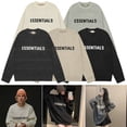 thumbnail image 3 of Suéter de otoño e invierno para hombre y mujer, pareja, tejido de punto americano holgado, diseño unisex, ajuste holgado, 3 of 6