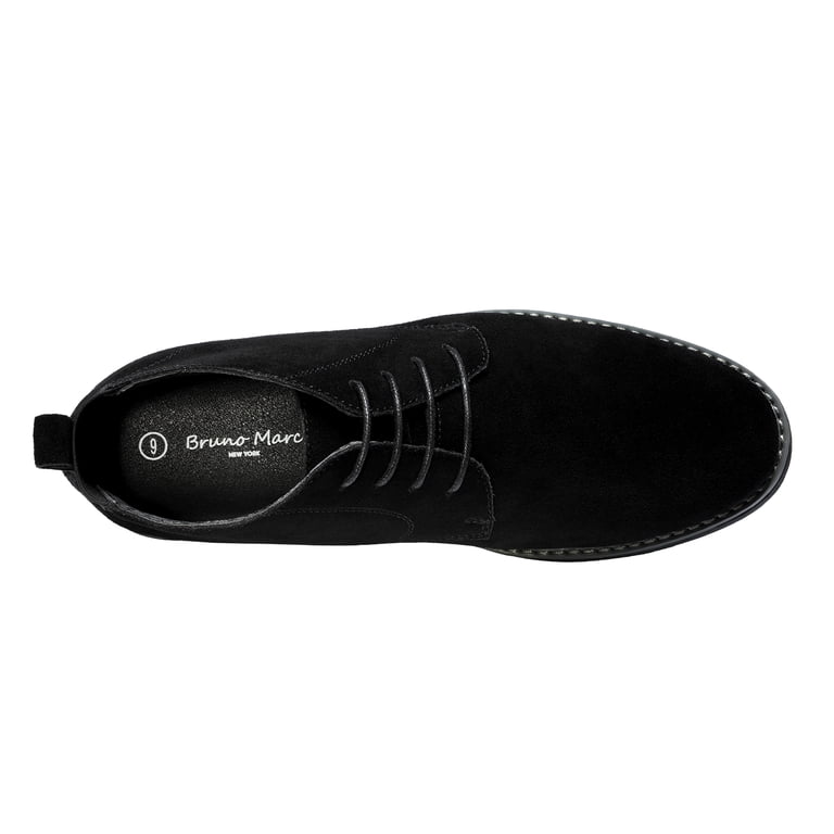 Bruno Marc Men Classic Oxford Shoes Suede Leather Lace Up  display picture 1