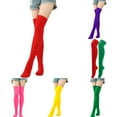 thumbnail image 6 of Fun and Cozy Thigh High Socks in Bright Colors Perfect Winter Accessory, 6 of 6