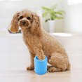 thumbnail image 6 of Clearance! VALSEEL Pet Dog Foot Cleaning Cup Paw Brush Clean Tool Washing Washer Outdoors, 6 of 7