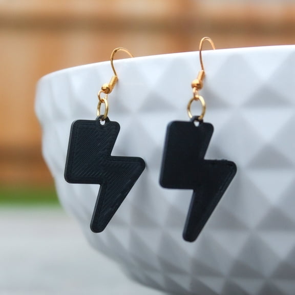 Clever Contraption Ear Bolt Dangle Earrings – Fun Industrial-Style Jewelry for Teens and Adults