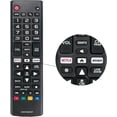 thumbnail image 2 of UniLink® Universal Remote Control for LG LED LCD TV Replacement with 1 Count, Black, 2 of 5